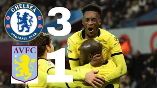 Aston villa vs Chelsea 1-3| All goals extended highlights