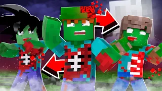 FAMÍLIA ARQUEIRA SE TRANSFORMOU EM ZUMBI NO MINECRAFT!!