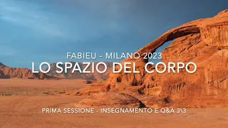 [Fabieu] Lo spazio del corpo - Milano 2023 - prima sessione, insegnamento e Q&A 33