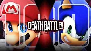 Mario VS Sonic (Nintendo VS Sega) | DEATH BATTLE!