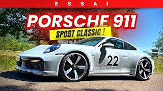 PORSCHE 911 SPORT CLASSIC : Rugissement et boîte manuelle, COMME ON EN FERA PLUS  !