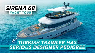 Sirena 68 yacht tour | €1.9m Turkish trawler has serious design pedigree | Motor Boat & Yachting