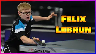 Felix Lebrun - Le prodige français du tennis de table (meilleurs points)