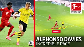 FC Bayern's Roadrunner – Alphonso Davies Shows Incredible Speed vs. Dortmund's Haaland
