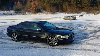 Audi S8 D2 In Snow 2