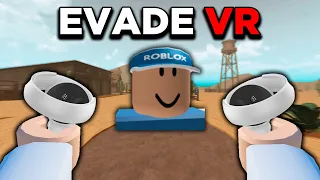 Jugué EVADE en REALIDAD VIRTUAL.. 🌐