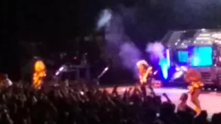 Megadeth sweating bullets in Phoenix Arizona