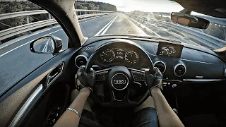 Audi A3 1.5 TFSI 150 HP 2018| POV Test Drive | Walkaround Interior Drive Onboard 4K