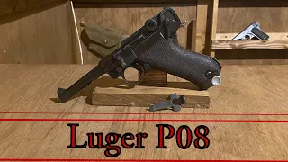Pistole Parabellum “Luger P08” (9mm Luger) History & Shooting Demo