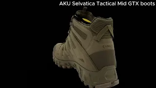 AKU Selvatica GTX Mid tactical boots