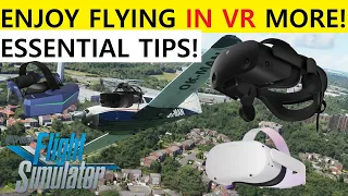 MSFS VR TIPS Flying WITHOUT Motion Reprojection | HP Reverb G2, Quest 2, Varjo Aero, Pimax 8KX etc!