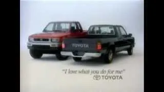 1991 Toyota Trucks commercial