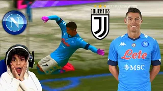 NAPOLI vs JUVENTUS | RONALDO con La Maglia del Napoli | FIFA 21 Gameplay