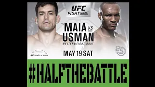 UFC Chile: Maia vs Usman Bets, Picks, Predictions on Half The Battle (UFC Fight Night 129)