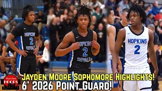 Jayden Moore Sophomore Highlights! D1 Offered 2026 Point Guard!