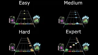 Guitar Hero 3 : Santana - Black Magic Woman (Easy/Medium/Hard/Expert)