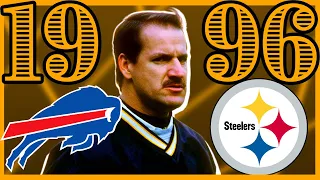1995 NFL Season || Bills vs Steelers Divisional Playoff Matchup (1996)