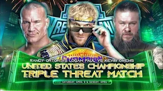 WWE 2K24 wrestlemina 40  first night Randy ortan vs Logan paul vs kevin ownes match2