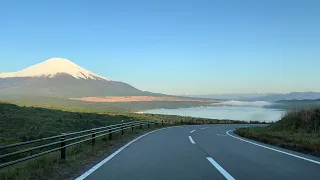 [ Driving Japan ] Go to Mount Fuji and the lakes around it. 2023/May/16 Tue 3:36 am. 富士山