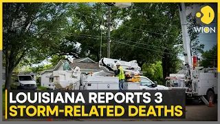 US: Louisiana storm brings down trees & metal structures, kills 3 | World News | WION