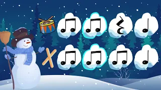 Frosty The Snowman Rhythm Play Along