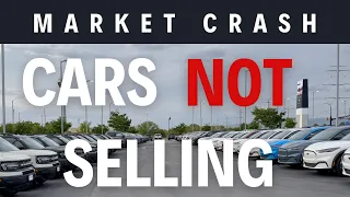 CARS are NOT SELLING — The Car Market Is Crashing! High Interest Rates!