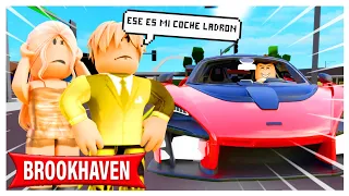 ROBANDO COCHES en BROOKHAVEN - Roblox YoSoyLoki