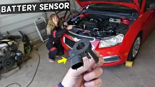 CHEVROLET CRUZE BATTERY CURRENT SENSOR REPLACEMENT. CHEVROLET SONIC BATTERY SENSOR