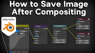 How to Save Final Image After Compositing (Blender)