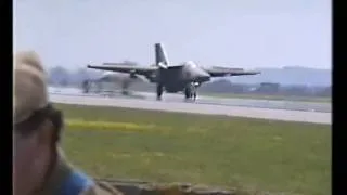 RAAF F111 Dump n Burn - Boscombe Down -10 June 1990