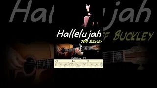 Hallelujah - Jeff BuckleyㅣEasy Fingerstyle Guitar Tutorial ㅣTabs