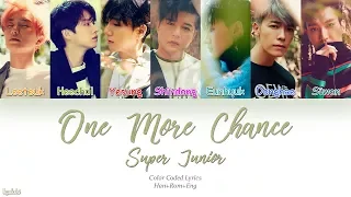 Super Junior (슈퍼주니어) – One More Chance (비처럼 가지마요) (Color Coded Lyrics) [Han/Rom/Eng]