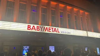 BABYMETAL - London Eventim Apollo - 23rd February 2020 - METAL GALAXY World Tour