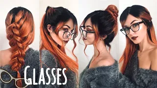 4 Easy Hairstyles to Try with Glasses 👓