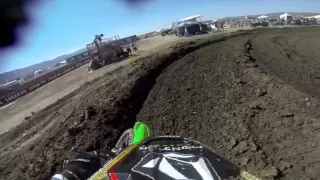 GoPro HD: Ryan Villopoto Moto 2 - Lake Elsinore MX Lucas Oil Pro Motocross Championship 2013