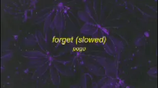 forget by pogo (slowed) perfectly looped at best part. 1 hour