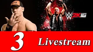 Соревновательный стрим игры WWE 2K16 (Побеждают сильнейшие!) №3