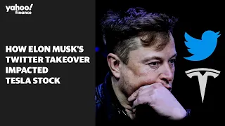 How Elon Musk’s Twitter takeover impacted Tesla stock