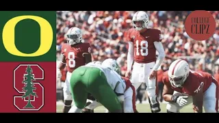 #3 Oregon vs Stanford Highlights (F/OT) | Full Game Highlights| College Football Week 5 | 2021