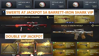 SWERTE AT JACKPOT SA BARRETT-IRON SHARK VIP CROSSFIRE PH