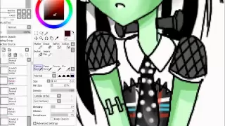 [Monster High] Frankie Stein Speed-Paint