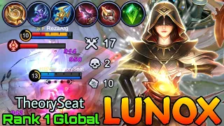 Legendary Lunox Deadly Chaos Combo! - Top 1 Global Lunox by TheorySeat - Mobile Legends