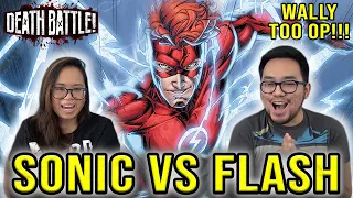 THE FLASH VS SONIC Death Battle REACTION (Wally West VS Archie Sonic)