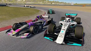 2021 Formula Rapide vs 2022 F1 Cars at Zandvoort