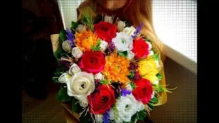 КРАСИВЫЙ букет из конфет своими руками DIY BEAUTIFUL BOUQUET from CANDY DIY