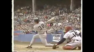 New York Yankees @ Cleveland Indians, April 04, 1993, Opening Day Yankees Home Runs