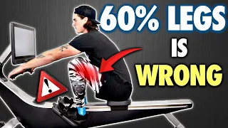 Rowing is NOT 60% Legs! Don't be FOOLED!