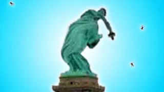 If I laugh, the video ends - Statue of Liability