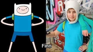 Adventure Time Characters Real life