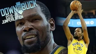 Kevin Durant All 319 Midrange Jumpers Full Highlights (2018-19 Season Jumperilation Part I)